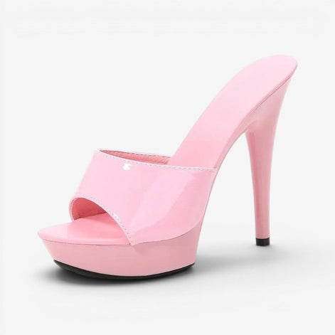 Silvarelle Damen Sandalen mit Absatz und offenem Design