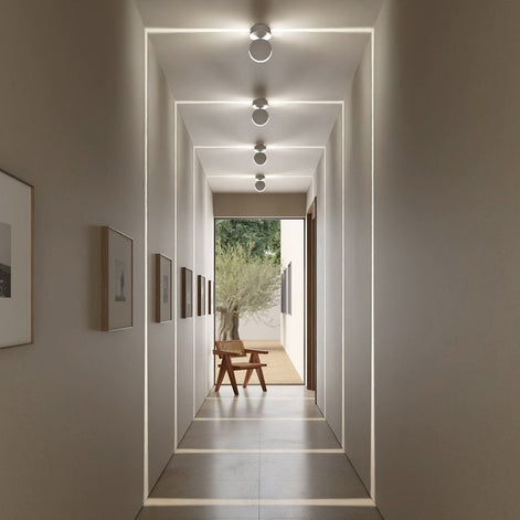 Lunexor Deckenleuchte mit 360° Drehfunktion und LED-Beleuchtung