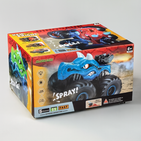 Dravion RC Monstertruck mit Fernbedienung und LED-Licht