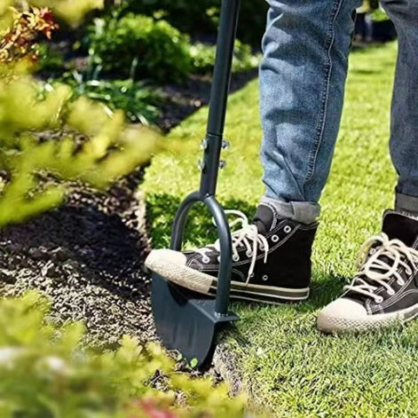 Gartenkanten-Werkzeug mit halbmondförmigem Sägeblatt