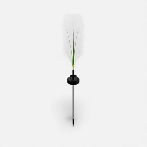 Solarbetriebene Gartenleuchte mit blumenförmigem Design für den Außenbereich
