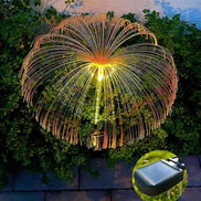 Solarbetriebene Gartenleuchten mit dekorativem Leuchteffekt