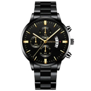 Carlovier Herren Armbanduhr mit rundem Zifferblatt