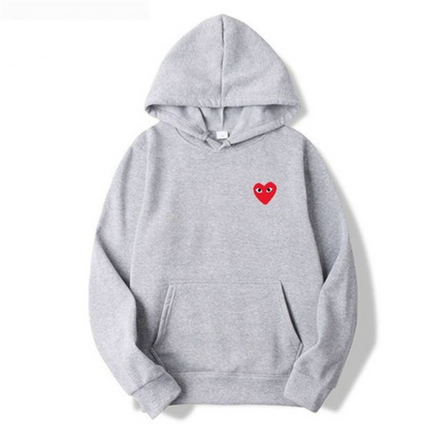 HeartBeat Hoodie – Unisex Kapuzenpullover mit Herzdetail