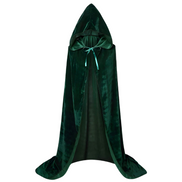 Lange Hexen-Cape mit Spitzhut für Kostümfeste – Ravena