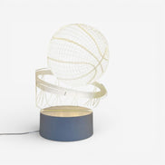 Orballa LED Tischlampe mit Basketball-Design