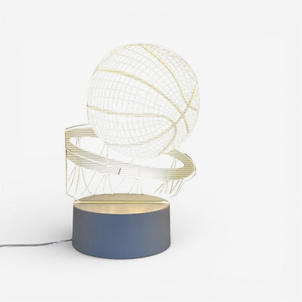 Orballa LED Tischlampe mit Basketball-Design
