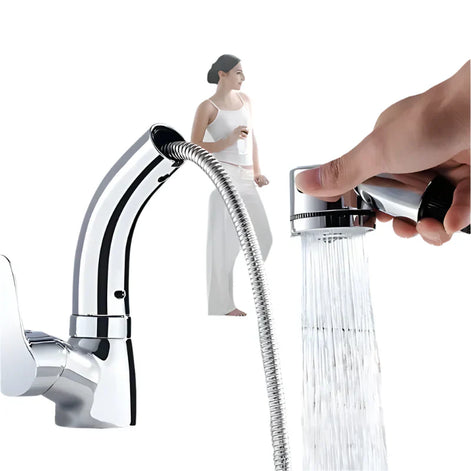 Flexora Küchenarmatur – Wasserhahn mit flexiblem Hals und Einhebelbedienung