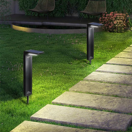 Solvera LED Solar Gartenleuchte für Wege und Gartenbereiche