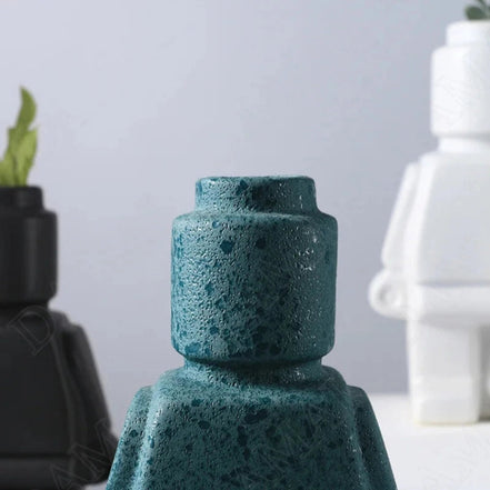 Geometrische Designvase für moderne Wohnräume