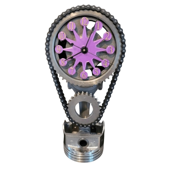 MechaTime – Wanduhr mit industriellem Zahnrad-Design