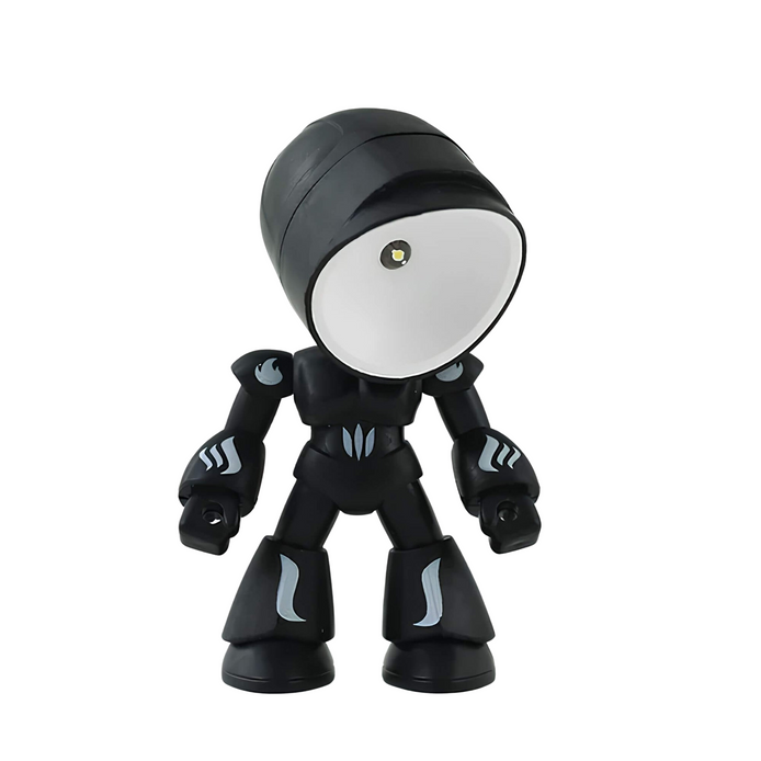 Robixa Tischleuchte in Roboterform – LED Lampe für Kinderzimmer und Innenräume