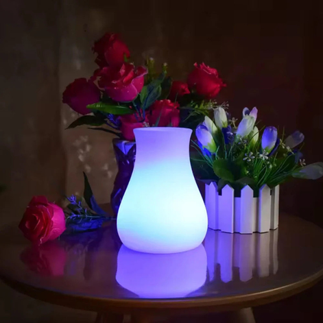 Floralux LED Vasenlampe mit Fernbedienung und Farbwechsel