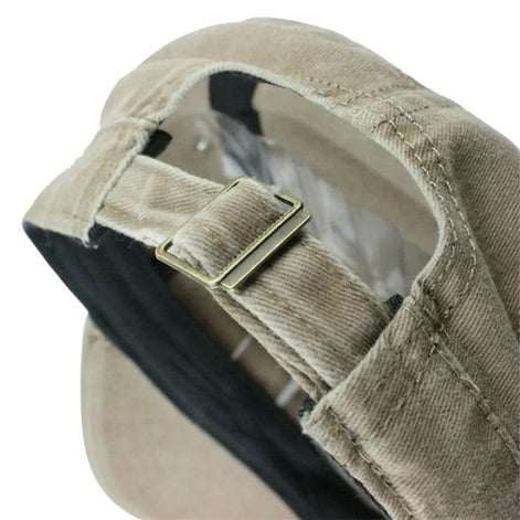 Alfonsor Cadet Cap mit verstellbarem Verschluss und breitem Schirm