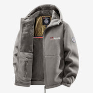 Herren Winterjacke mit Thermofutter und wasserabweisendem Material – Norvello