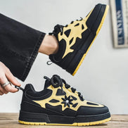Naviro Herren Sneaker mit Schnürung
