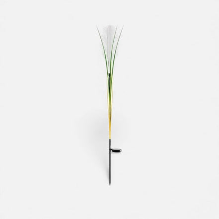 Solarbetriebene Gartenleuchte mit blumenförmigem Design für den Außenbereich