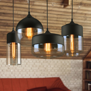 Lunovia LED Pendelleuchte aus Metall für Esszimmer, Küche und Wohnbereich