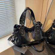 Zenvira Handtasche – Handtasche mit mehreren Reißverschlussfächern und verstellbarem Schulterriemen