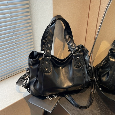 Zenvira Handtasche – Handtasche mit mehreren Reißverschlussfächern und verstellbarem Schulterriemen