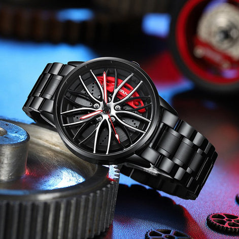 Veltrano Herren Armbanduhr mit sportlichem Design und rundem Zifferblatt