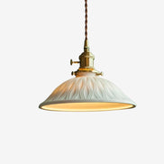 Ceranova LED Pendelleuchte aus Keramik für Deckenmontage