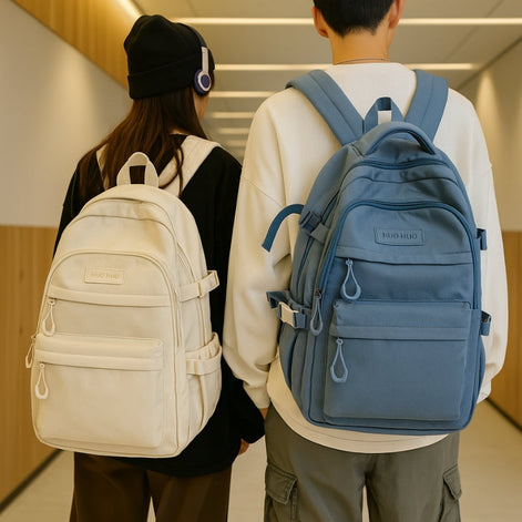 Lumiprex Schulrucksack mit Laptopfach und mehreren Aufbewahrungsfächern