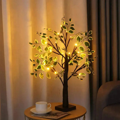 Lumivana LED-Tischlampe in Baumform mit Akku