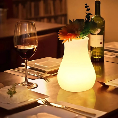 Floralux LED Vasenlampe mit Fernbedienung und Farbwechsel