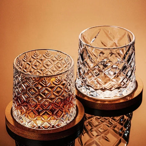 Luxevera Whiskygläser mit stabiler Basis und ausgewogener Form