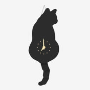 TailTick Katzen-Wanduhr – Dekorative Uhr mit beweglichem Schwanz
