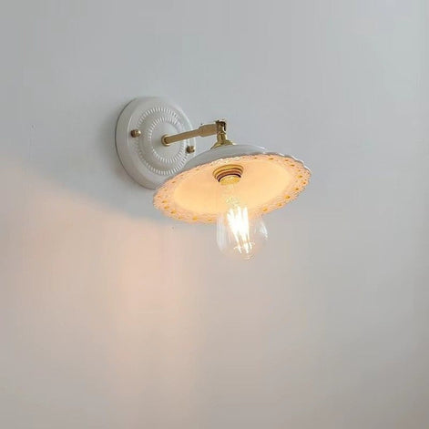 Ceravon LED Wandleuchte aus Keramik für Innenräume