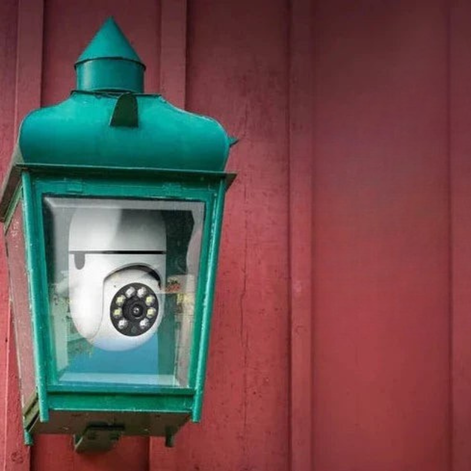 SecureView WLAN Überwachungskamera mit 360° Drehfunktion und Nachtsicht
