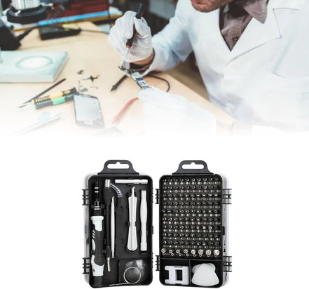 115-teiliges Schraubendreher-Set für präzise Reparaturen