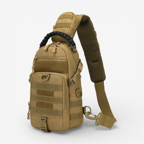 Virella Schultertasche aus Nylon mit verstellbarem Gurt und Reißverschluss