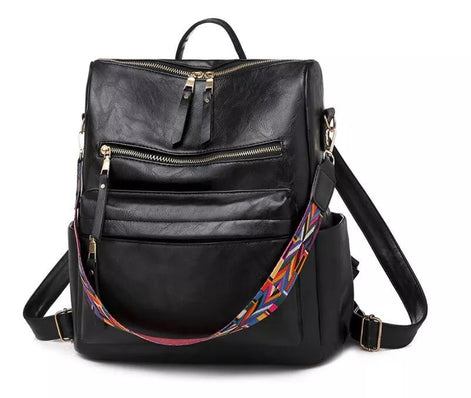 Tessavelle Damen Rucksack mit mehreren Fächern und modernem Design