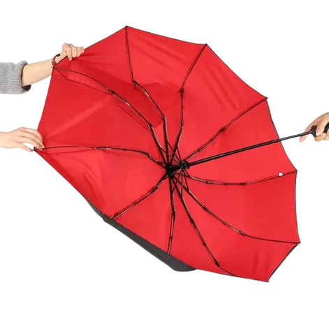 Kompakter Automatik-Regenschirm mit 10 Streben Ravento