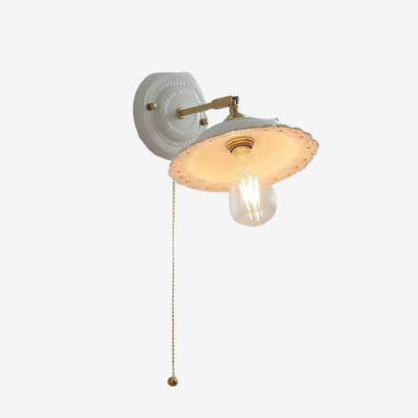 Ceravon LED Wandleuchte aus Keramik für Innenräume