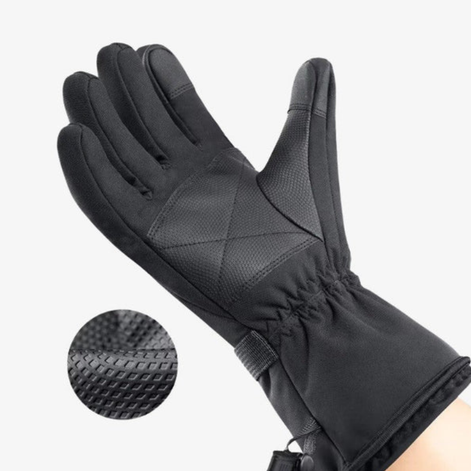 Elektrisch beheizbare Handschuhe mit Powerbanks und Touchscreen-Funktion – Thermovaro