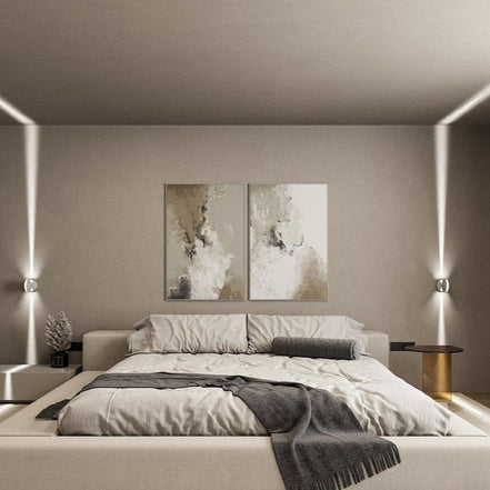 Lunexor Deckenleuchte mit 360° Drehfunktion und LED-Beleuchtung