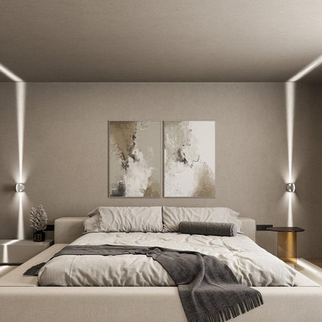 Lunexor Deckenleuchte mit 360° Drehfunktion und LED-Beleuchtung