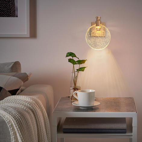 Orbivara LED Wandleuchte mit runder Form für Innenräume