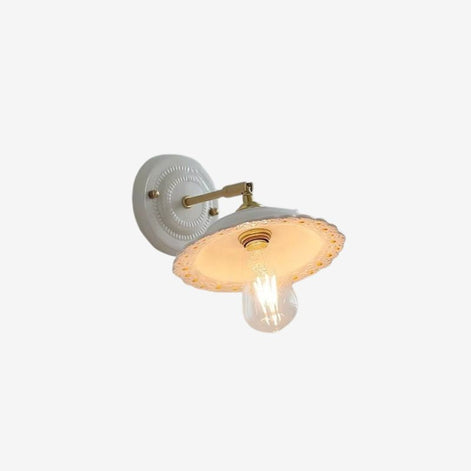 Ceravon LED Wandleuchte aus Keramik für Innenräume