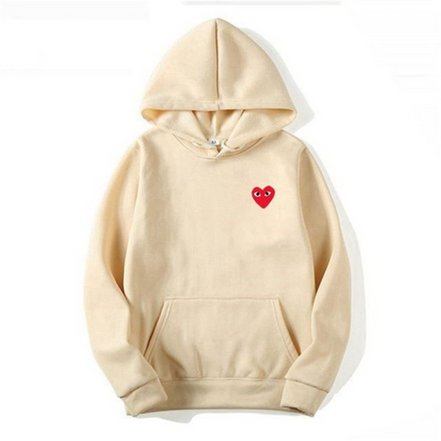 HeartBeat Hoodie – Unisex Kapuzenpullover mit Herzdetail