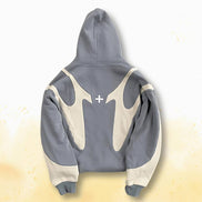 AbstractVibe Hoodie – Unisex Kapuzenpullover mit modernem Design