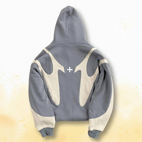 AbstractVibe Hoodie – Unisex Kapuzenpullover mit modernem Design