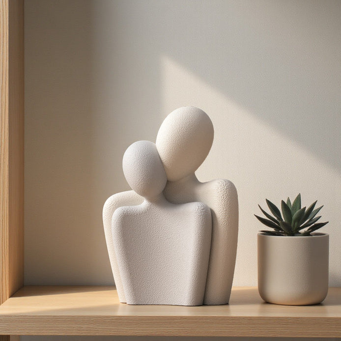 Amoria Design-Skulptur – Symbol für Nähe und Verbundenheit