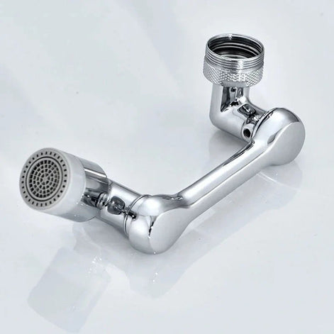 Aqura Flex Strahlaufsatz – Wasserhahn Aufsatz mit 1080° Drehung und zwei Strahlarten
