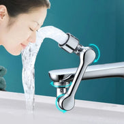Aqura Flex Strahlaufsatz – Wasserhahn Aufsatz mit 1080° Drehung und zwei Strahlarten