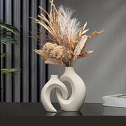 Aruna Keramikvasen Set – 2-teilig, Nordisches Design